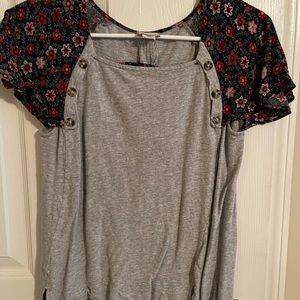 Anthropology, XS, blue/ gray